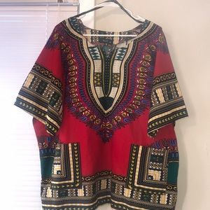 African Print Dashiki